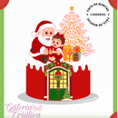 Arquivo Natal Topo de Bolo Noel e Menina