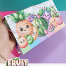 Arquivo Fruit Girls Encadernação Especial + Vídeo Aula - TITA