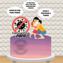 Arquivo dia das mães topo de bolo mãe corona vírus