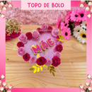 Arquivo dia das mães topo de bolo shaker mãe
