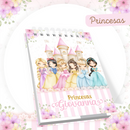 Arquivo Encadernação Baby Princesas Disney - Pamella