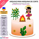 Arquivo Festa Junina Topo de Bolo Menina Dançando