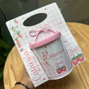 Arquivo Caixa Suporte Caneca Rosqueável Somente Molde - Amor em Forma de Papel