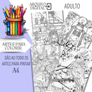 Arquivo Arte para colorir - RE Castori