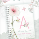 Arquivo Combo Encadernação Baby Jardim Floral Delicado Alfabeto