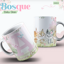 Arquivo Combo Encadernação Baby Bosque Aquarela
