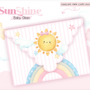 Arquivo Combo Encadernação Baby Sunchine Arco Iris