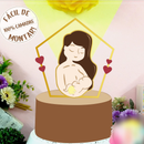 Arquivo dia das mães topo de bolo mamães amamentando o BB