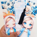 Arquivo Kit Papelaria Nossa Senhora das Graças - Abelhinha Designer