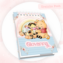 Arquivo Encadernação Baby Ursinho Pooh Aquarela - PAMELLA