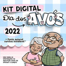 Arquivo De Corte Dia Dos Avós Pandoca 2022  - Png E Pdf