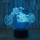 Vector Corte Laser Cnc Acrilico Lampara Moto Led Cdr