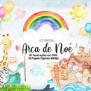 Kit Digital - Arca De Noé Aquarela