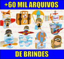 Arquivo Corte Silhouette Aviador + Brindes