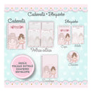 Arquivo Digital Capa Caderneta De Vacina Kit Bailarina Rar