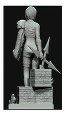 Yuffie Kisaragi, Final Fantasy - Arquivo Stl - Impressora 3d