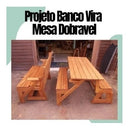 Projeto Em Português - Banco Vira Mesa Dobrável