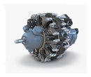 Pratt & Whitney R2800 Motor, Archivo Impresora 3d Stl