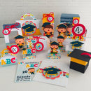 Arquivo De Corte Combo Formatura Abc 5 Kits