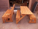 Projeto Mesa E Cadeira Drobavel + Mesa Vira Banco
