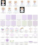 Kit Digital Chuva De Benção Lilás
