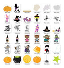 Kit Digital Halloween Dia Das Bruxas Scrapbook Arquivo Png