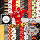 Kit Papel Digital Flash + Cliparts Png