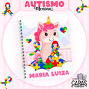 Coleção Encadernação Autismo Menina - Arquivo Digital