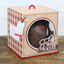 Kit De Caixas Com Visor Para Panetone E Mini Panetone