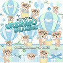 Kit Digital Ursinho Baloeiro