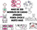Pacote Vetores Pascoa Cnc Laser Router Corte Mdf