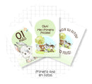 Arquivo Digital Livro Do Bebê Animais Da Floresta -9 Itens
