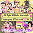 Kit Digital Abelhinhas Apaixonadas