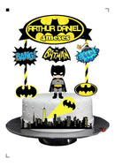 Arquivo Digital Silhouette Topo De Bolo Batman