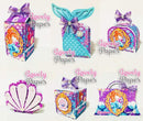 Arquivos De Corte Ariel Pequena Sereia 9 Kits