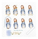 Kit Digital Santinhos Nossa Senhora Das Graças Strapbook