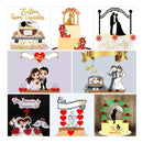 Arquivo Digital - Combo - Topo De Bolo - Casamento