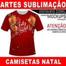 Artes Prontas Camisetas Natal Vetores Sublimação Total Corel
