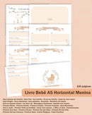 Arquivo Digital 648 Capas Livro Do Bebê E Caderneta De Saúde