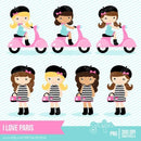 13 Kits Scrapbook Paris Papel Digital 355 Imagens + Brinde