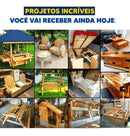 Pack 16.150 Projetos De Marcenaria + Curso Em Video Aulas