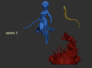 Sekhmet Diosa Egipcia - Ballares Stl Obj Impresión 3d