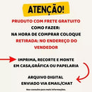 Kit Festa Naruto Luxo - Arquivo Digital
