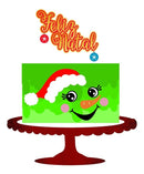 Arquivo De Corte Topo De Bolo Natal 89 Studio