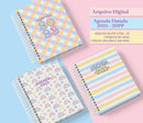 Arquivo Digital Encadernação Planner Permanente Rafa Design