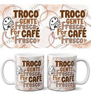 Estampas Canecas Flork Café Sublimação Mockups Artes