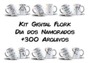 Kit Digital Dia Dos Namorados Flork  - Artes Para Canecas