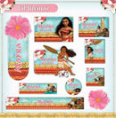 Arquivo Digital Escolar Moana Completo - PDF e PNG