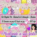 Kit Digital Pet - Animal De Estimação - Menina