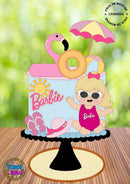 Arquivo De Corte Topo De Bolo Barbie Baby
